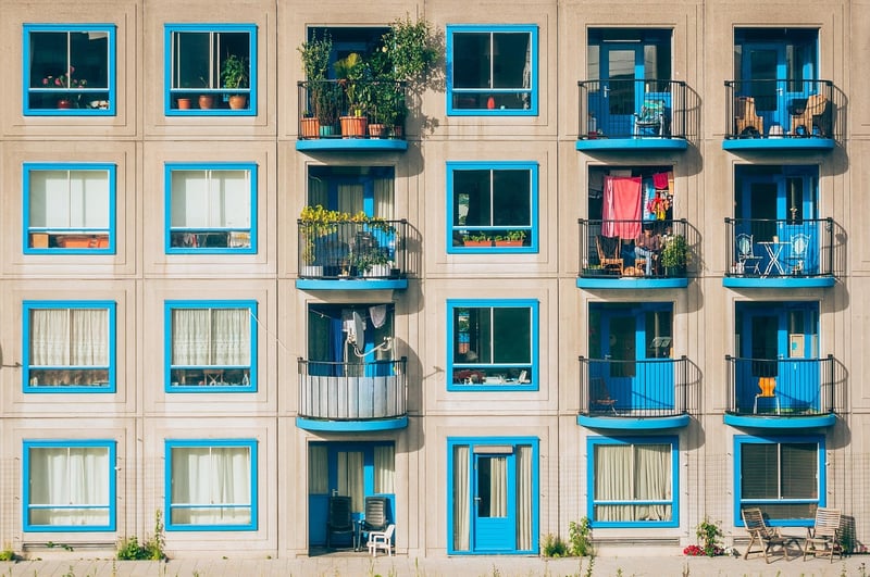 Chic Urban Balcony